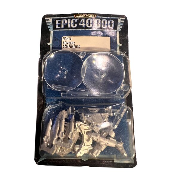 Warhammer Epic 40,000 Fighta Bomberz Components Kit, Games Workshop ©1997 Sealed - Picture 1 of 6